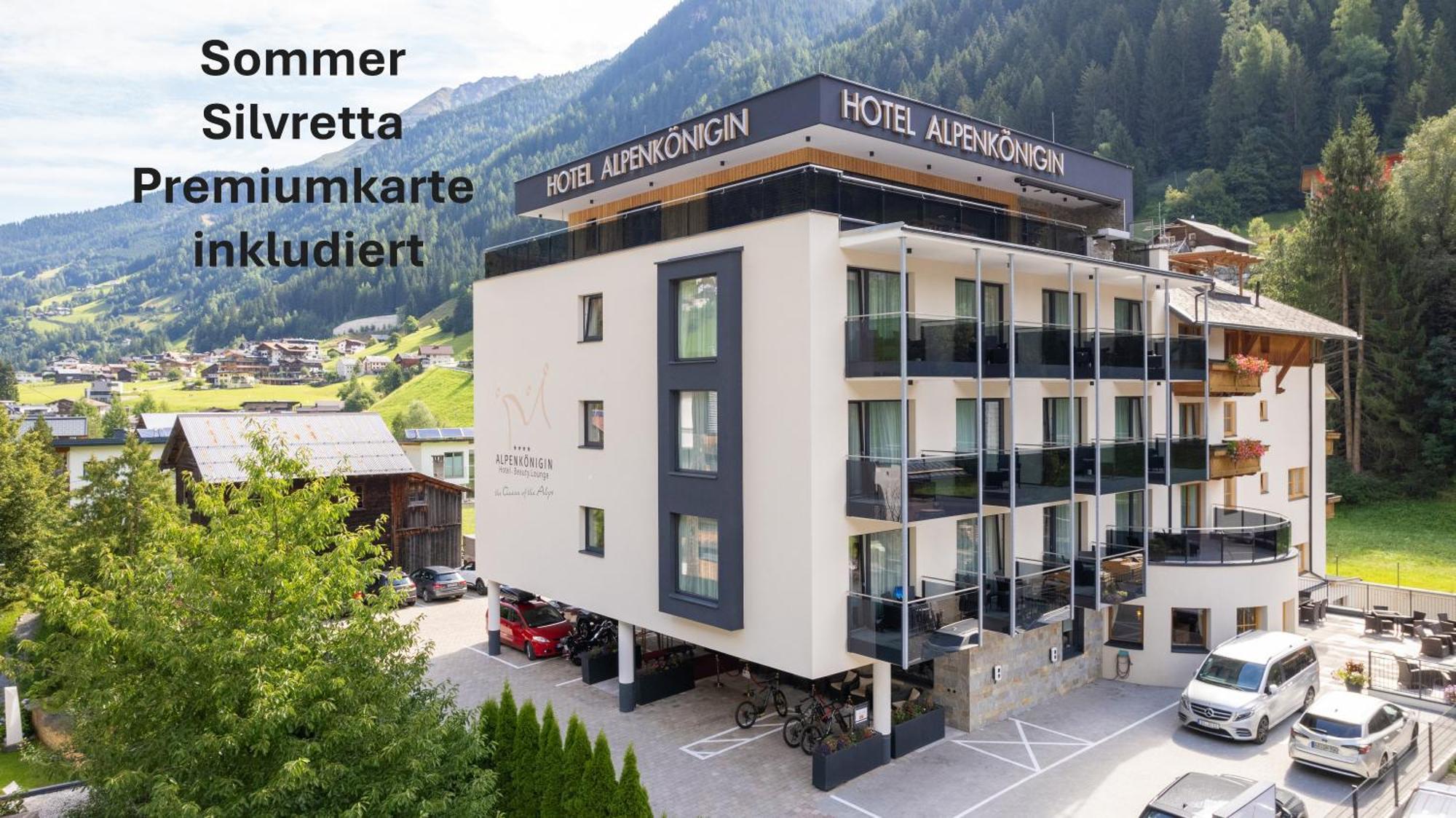 Hotel Alpenkoenigin - Sommer Silvretta Premium Card Inklusive ゼー エクステリア 写真